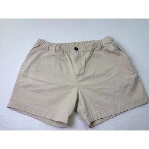 Chubbies Men's Khaki Shorts 5.5" Size XL Elastic Waist Chino